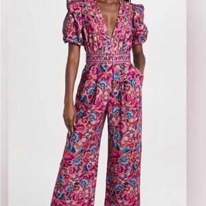 FARM Rio Multicolor Floral Jumpsuit